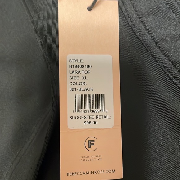 NWT Rebecca Minkoff  Lara Top. - Picture 7 of 14
